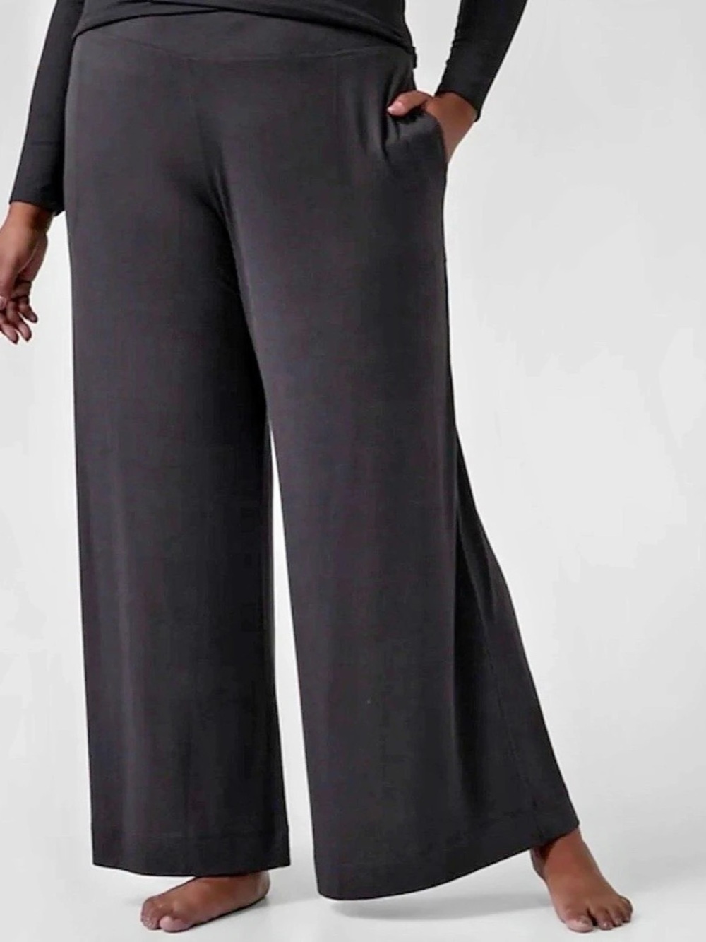 Athleta WELL RESTED RIB SLEEP WIDE LEG SOFT PAJAMA PANT 3X NWT